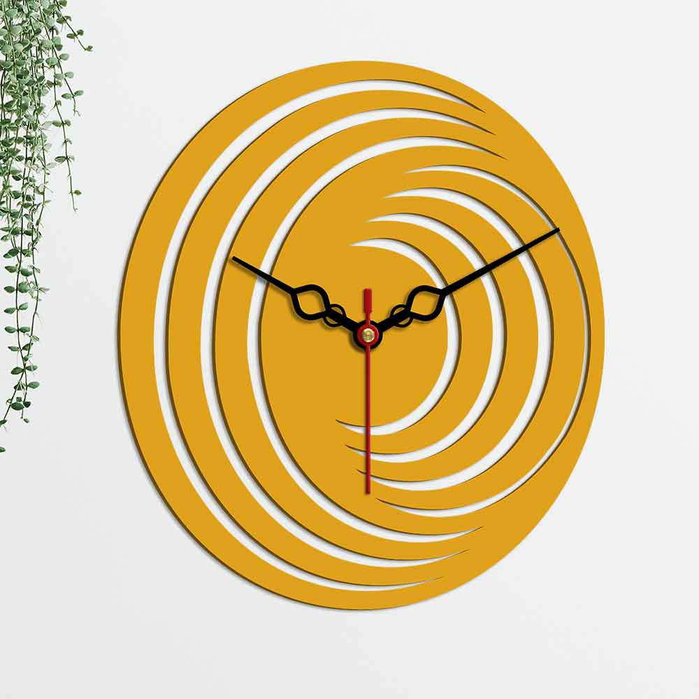 3D Shape Designer Wooden Wall Clock - Image 5