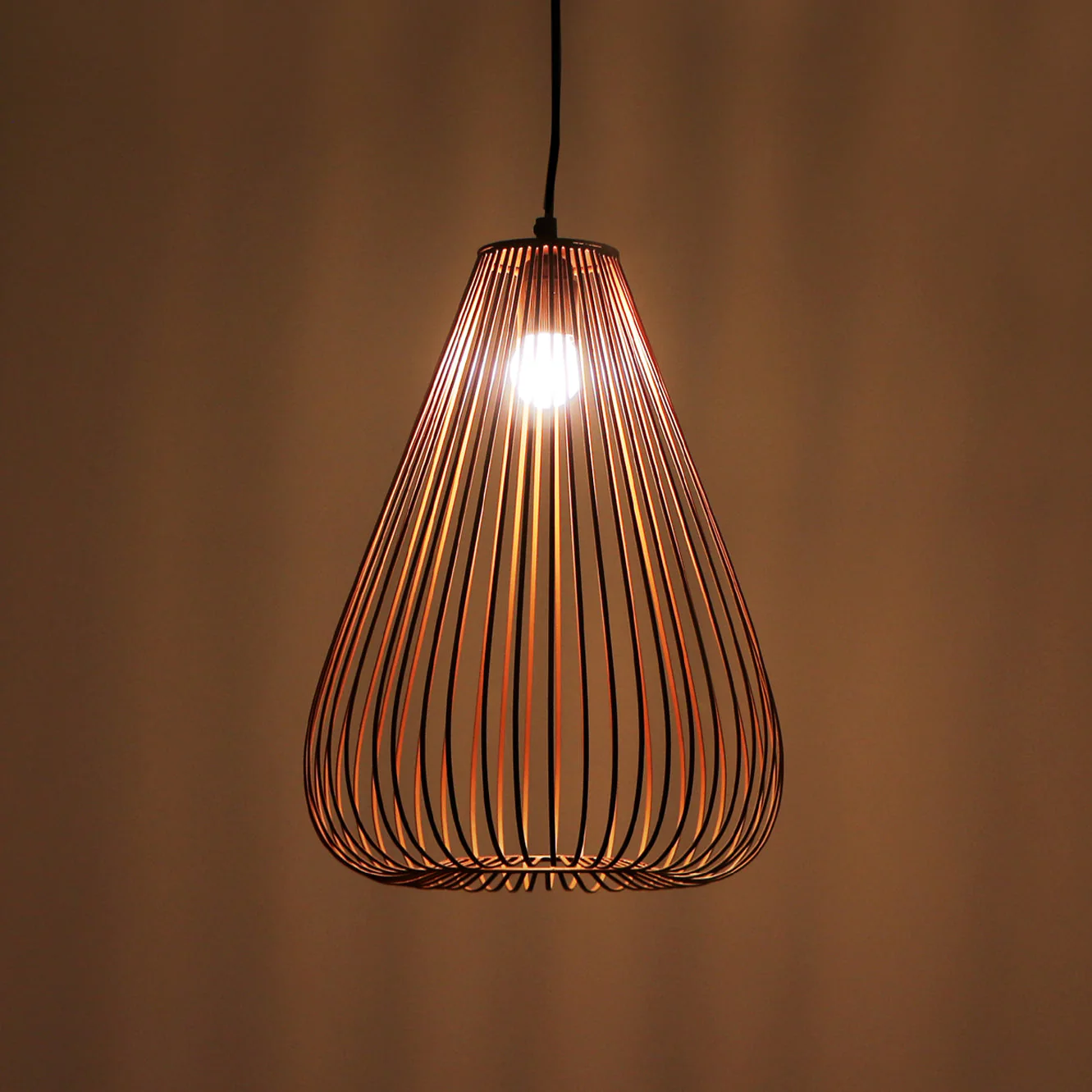 Modern Open Wire Ceiling Lamp for Living Room