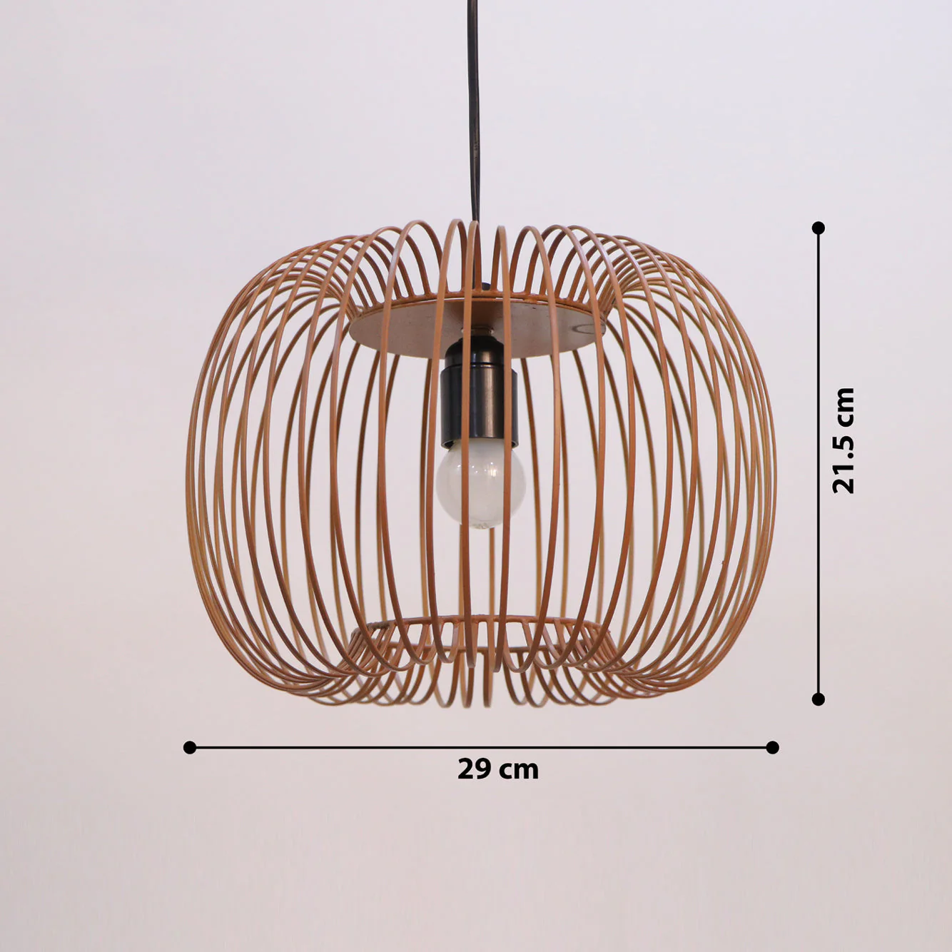 Modern Globe Wire Ceiling Lamp for Living Room - Image 4