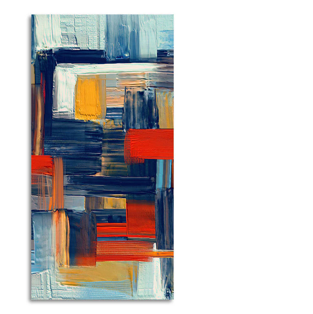 Abstract art of Colorful Texture Canvas Wall Painting - Image 4