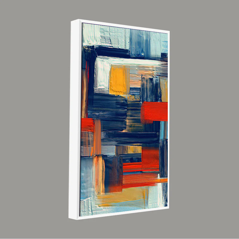 Abstract art of Colorful Texture Canvas Wall Painting - Image 5