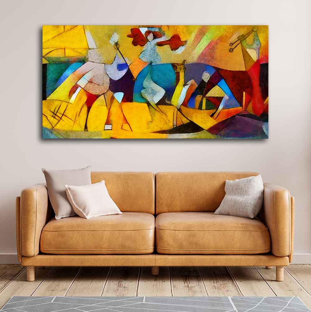 Abstract Art Premium Wall Painting - Image 2