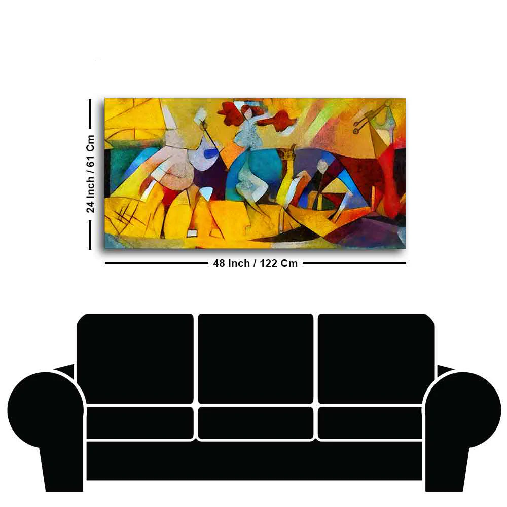 Abstract Art Premium Wall Painting - Image 7