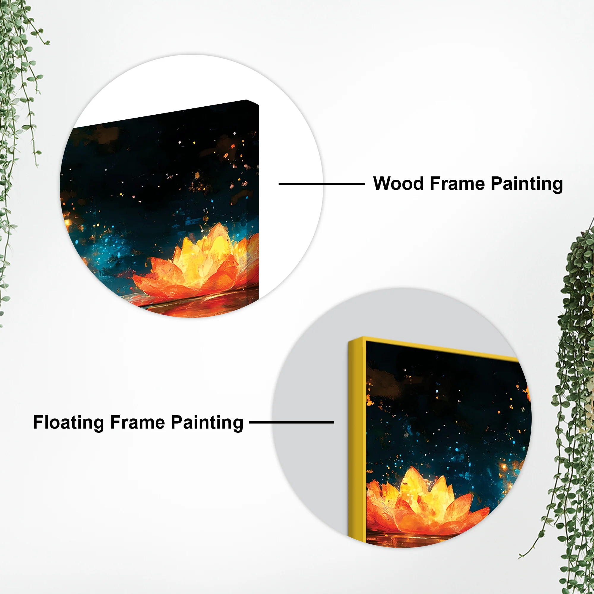 Abstract Buddha Wall Painting – Meditation Room Decor - Image 7