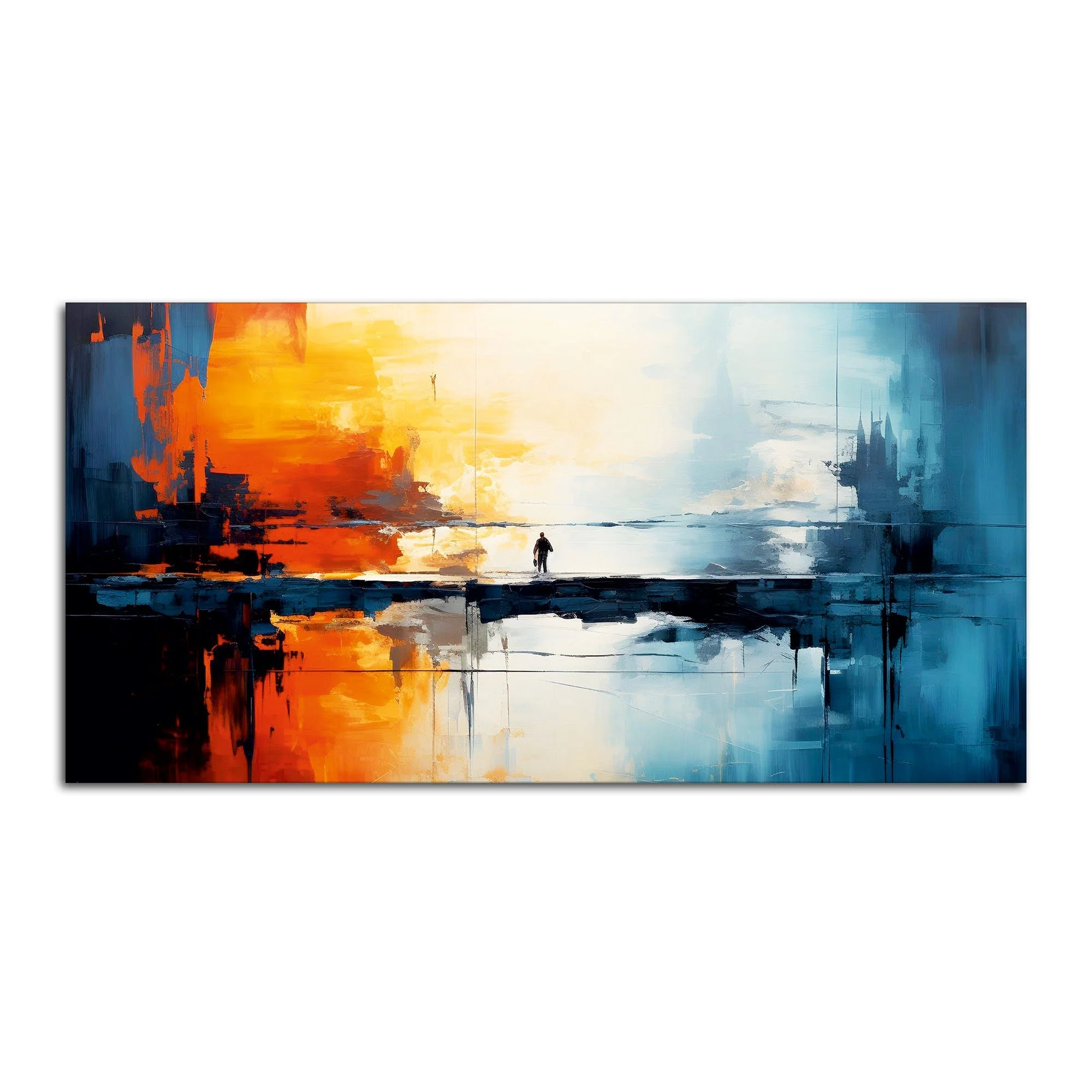 Abstract Colorful Artistic Art Canvas Wall Painting - Image 4