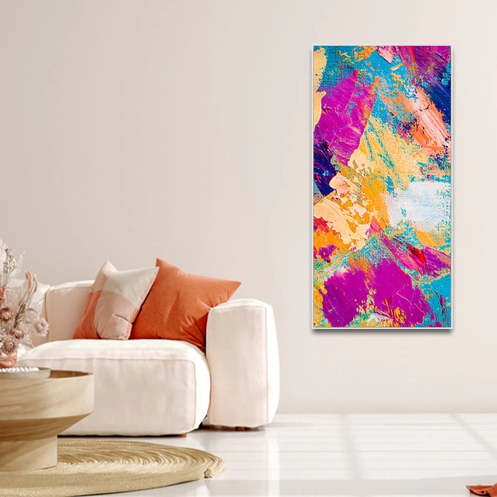 Abstract Colorful Modern Textured Art Premium Wall Painting - Image 3