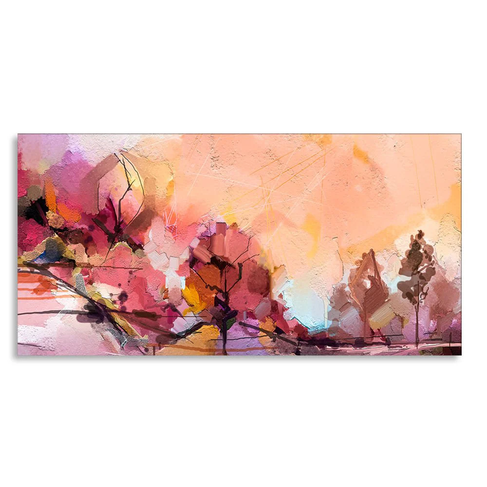 Abstract landscape Contemporary art Canvas Wall Painting - Image 4