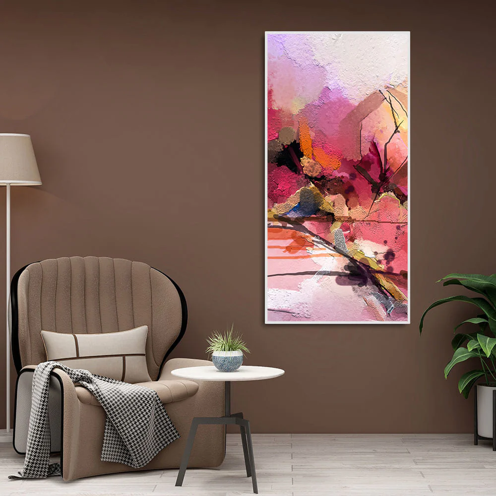 Abstract Landscape Contemporary art Premium Canvas Wall Painting - Image 3