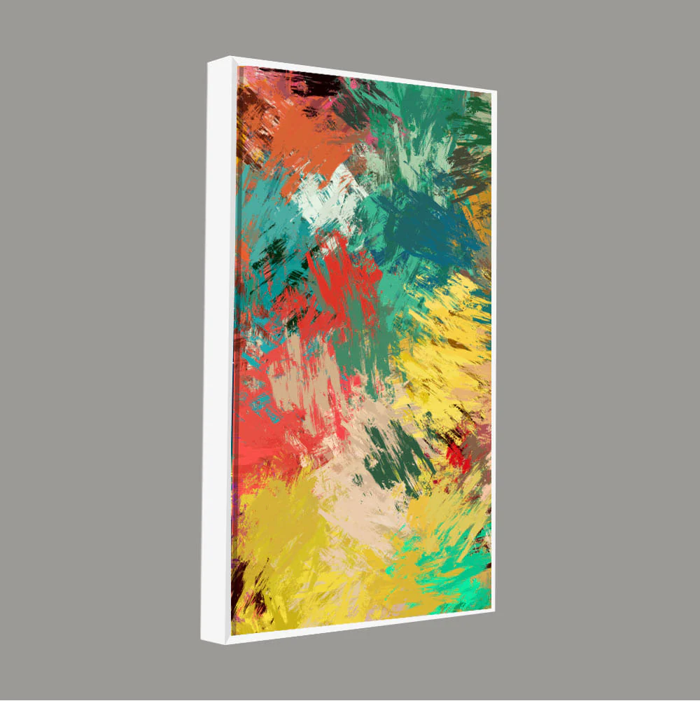 Abstract Painting of Explosion of Colors - Image 5