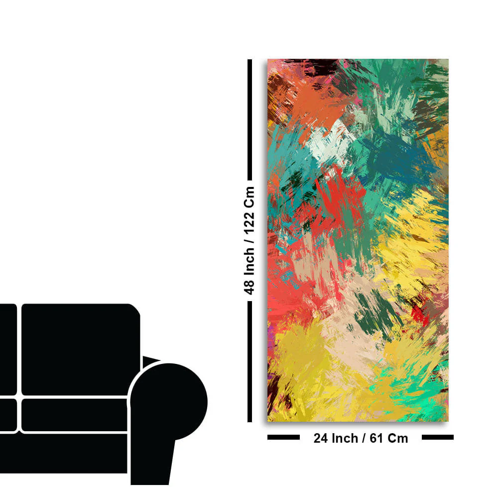 Abstract Painting of Explosion of Colors - Image 7
