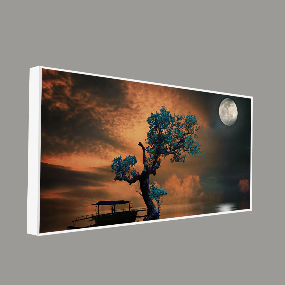 Amazing Tree Under the Moonlight Premium Painting - Image 6
