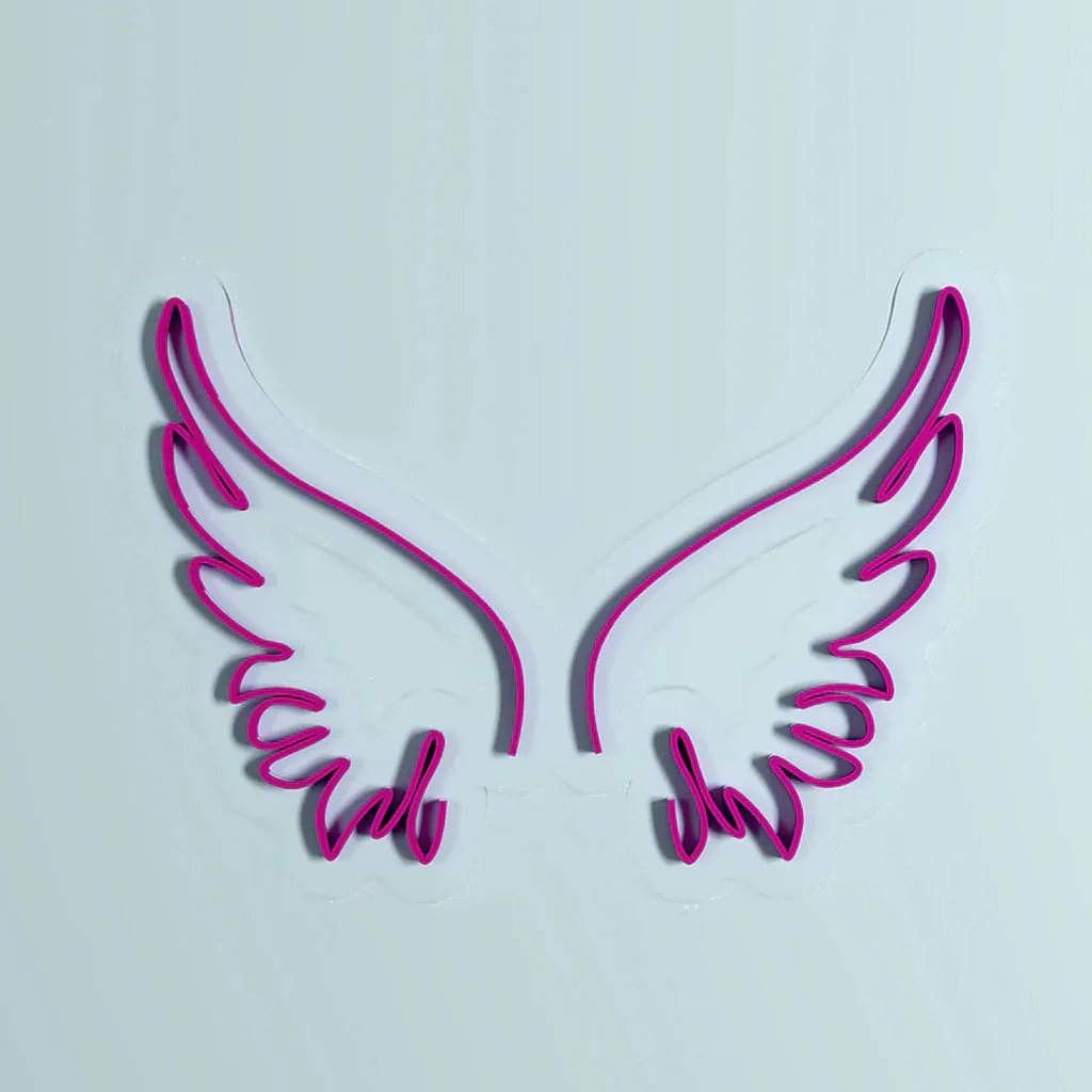 Angel Wings Design Neon LED Light - Image 4