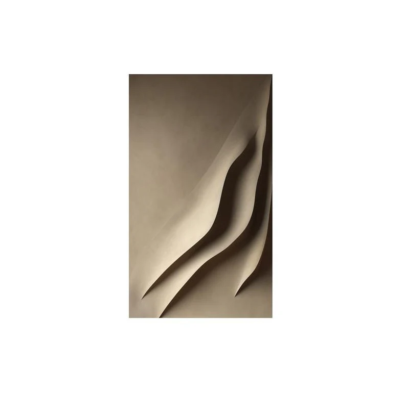 Architectural 3D Wall Art with Flowing Vertical Lines - Image 4