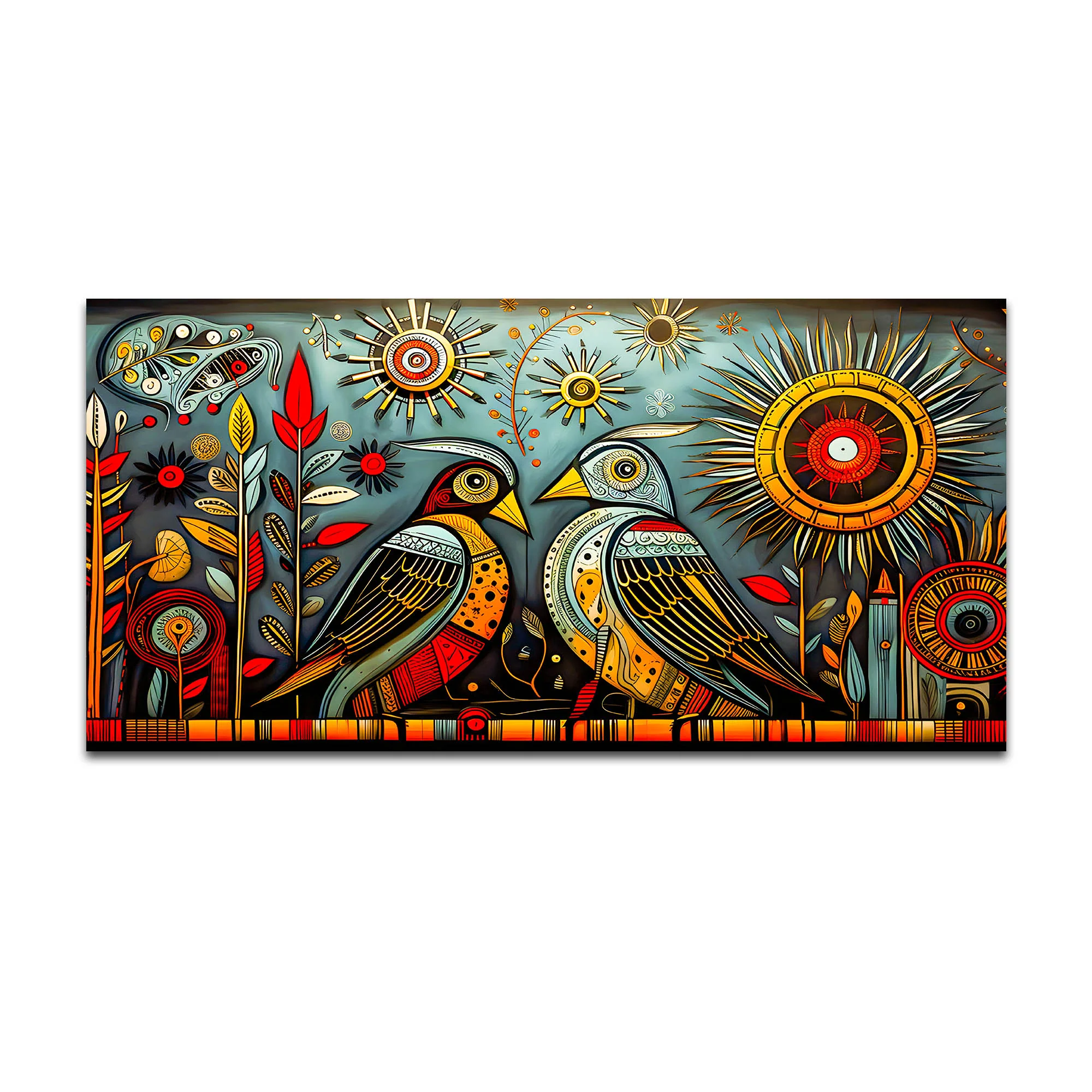 Artistic Bird Wall Painting for Home & Office - Image 4