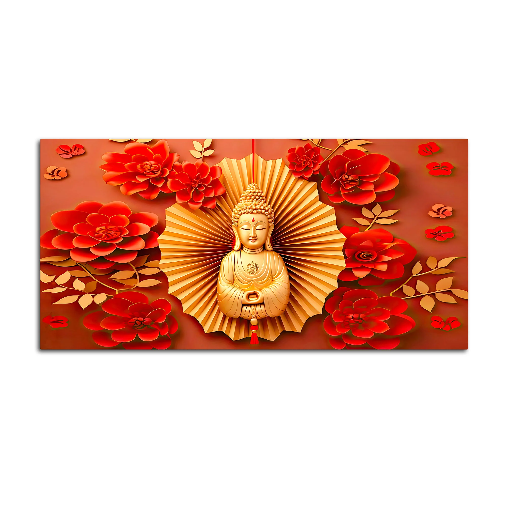 Artistic Buddha Canvas Painting for Premium Wall Decor - Image 4