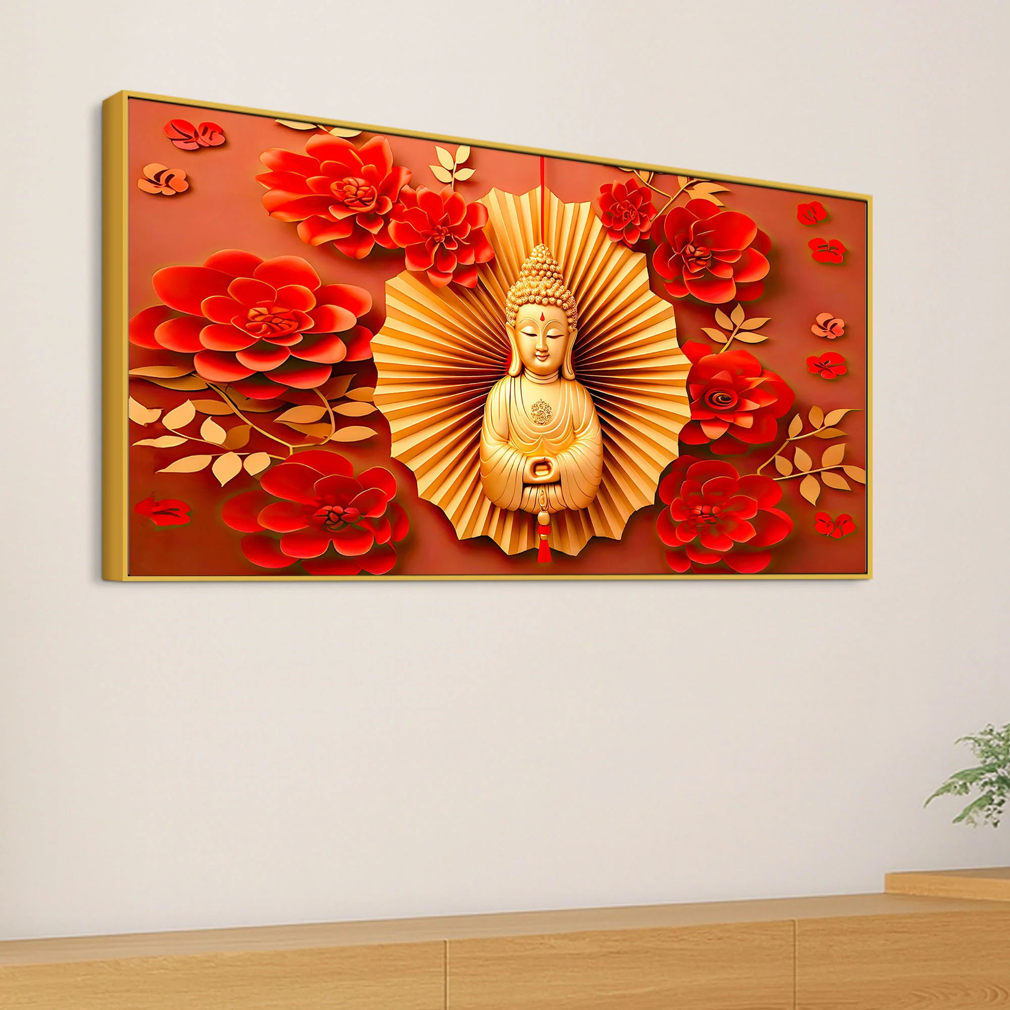 Artistic Buddha Canvas Painting for Premium Wall Decor - Image 5