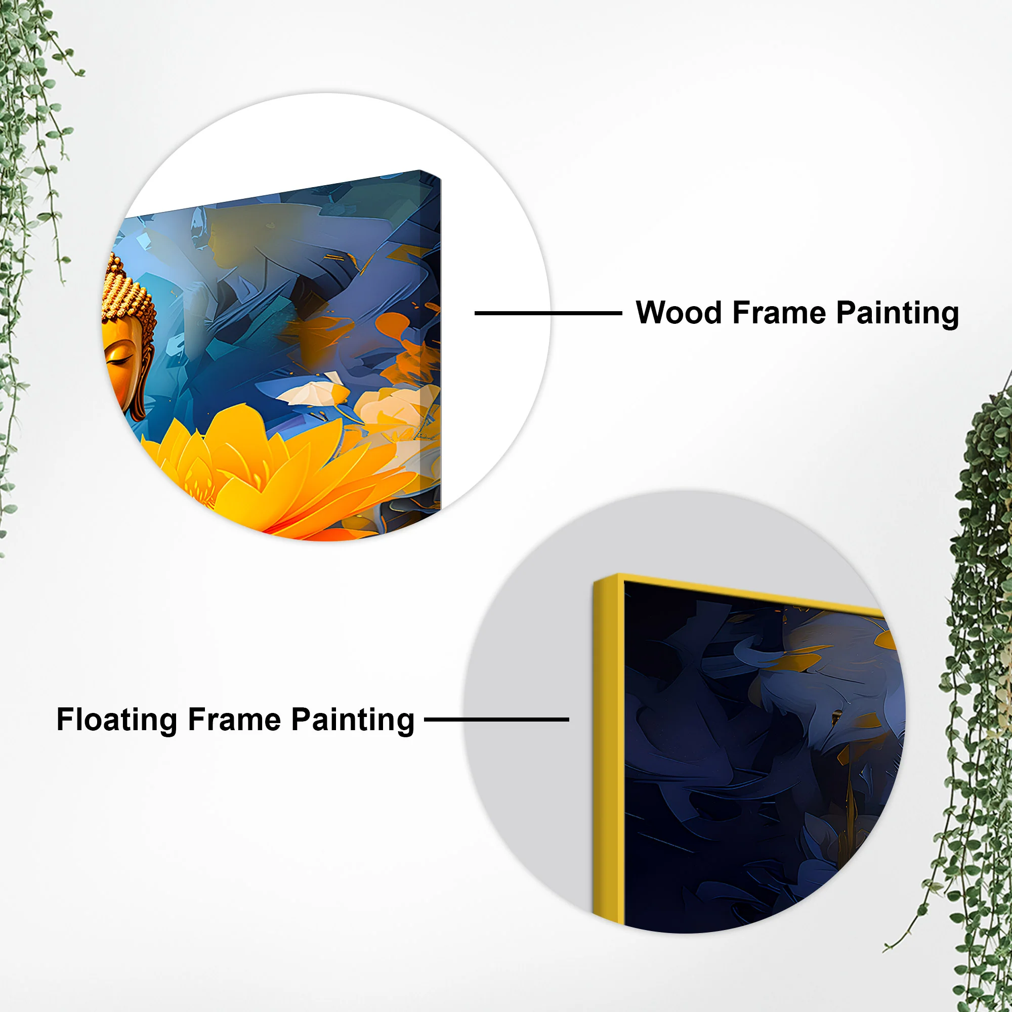 Artistic Buddha Wall Painting for Stylish Décor - Image 7