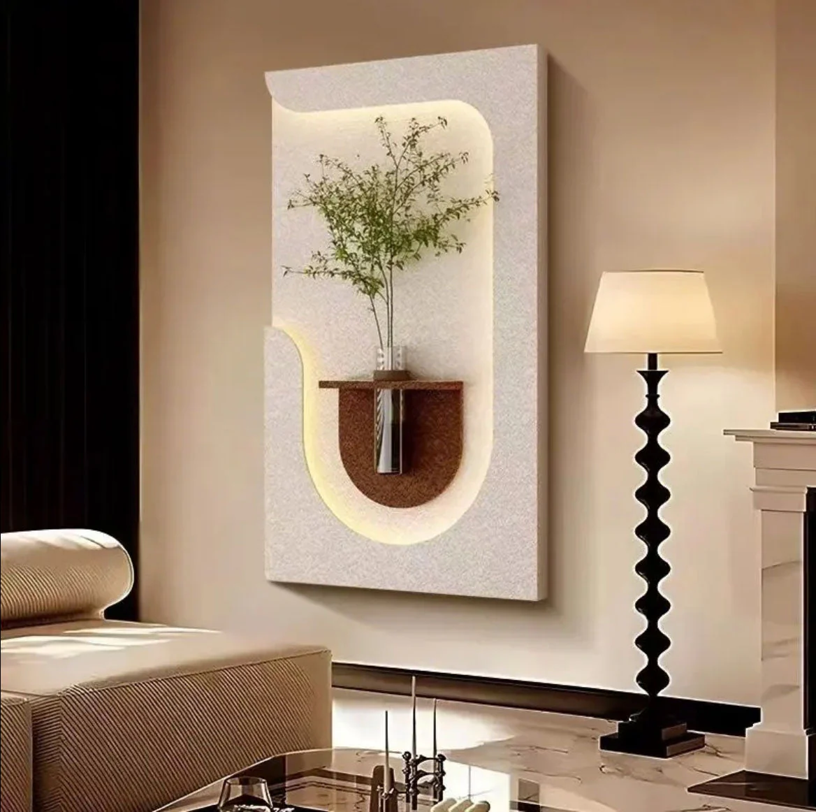 Artistic Wall Decor Decorative LED Light Wall Panel for Office & Home Space - Image 5
