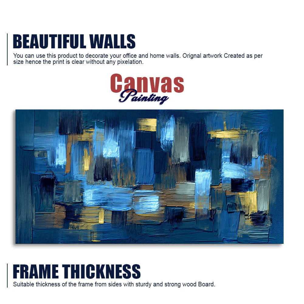 Attractive Abstract Art Canvas Wall Painting - Image 6