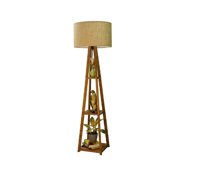 Attractive Wooden Classic Floor Lamp for Living Room Home Decoration - Image 4