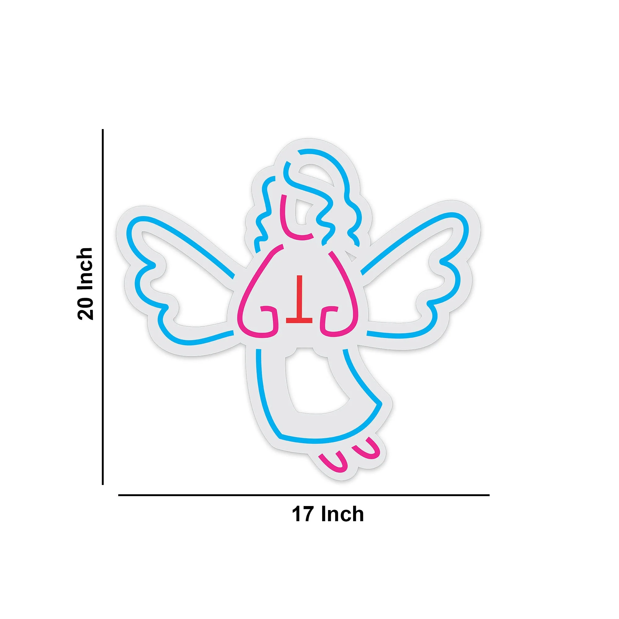 Avatar of Angel Girl Neon Sign LED Light - Image 3