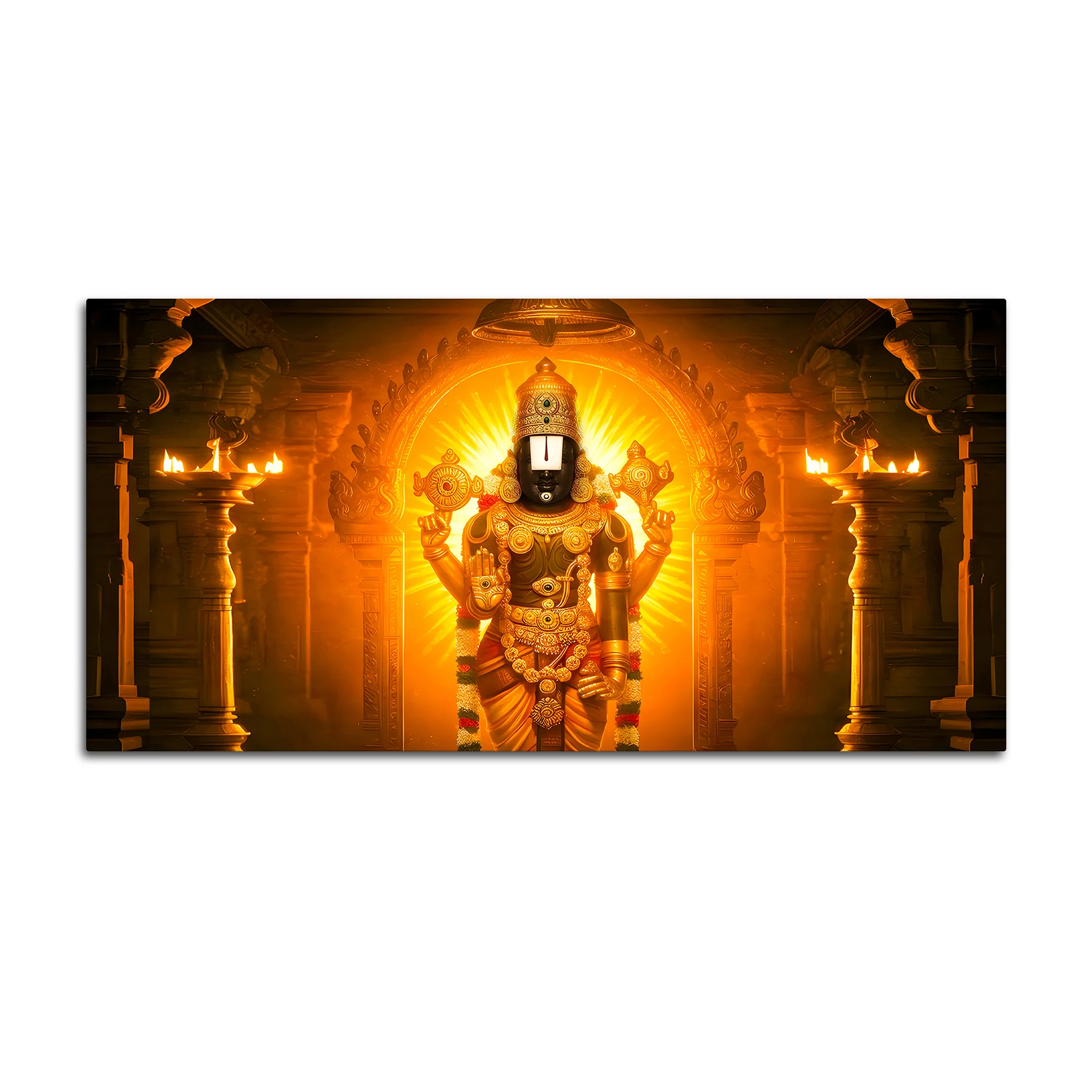 Balaji Spiritual Canvas Painting for Home Décor - Image 4
