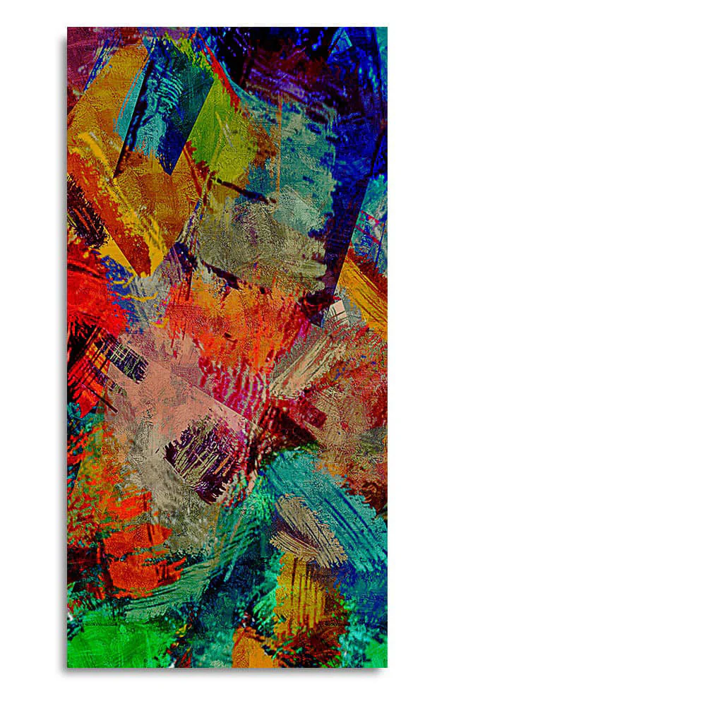 Beautiful Abstract Colorful Textured art Canvas Wall Painting - Image 4