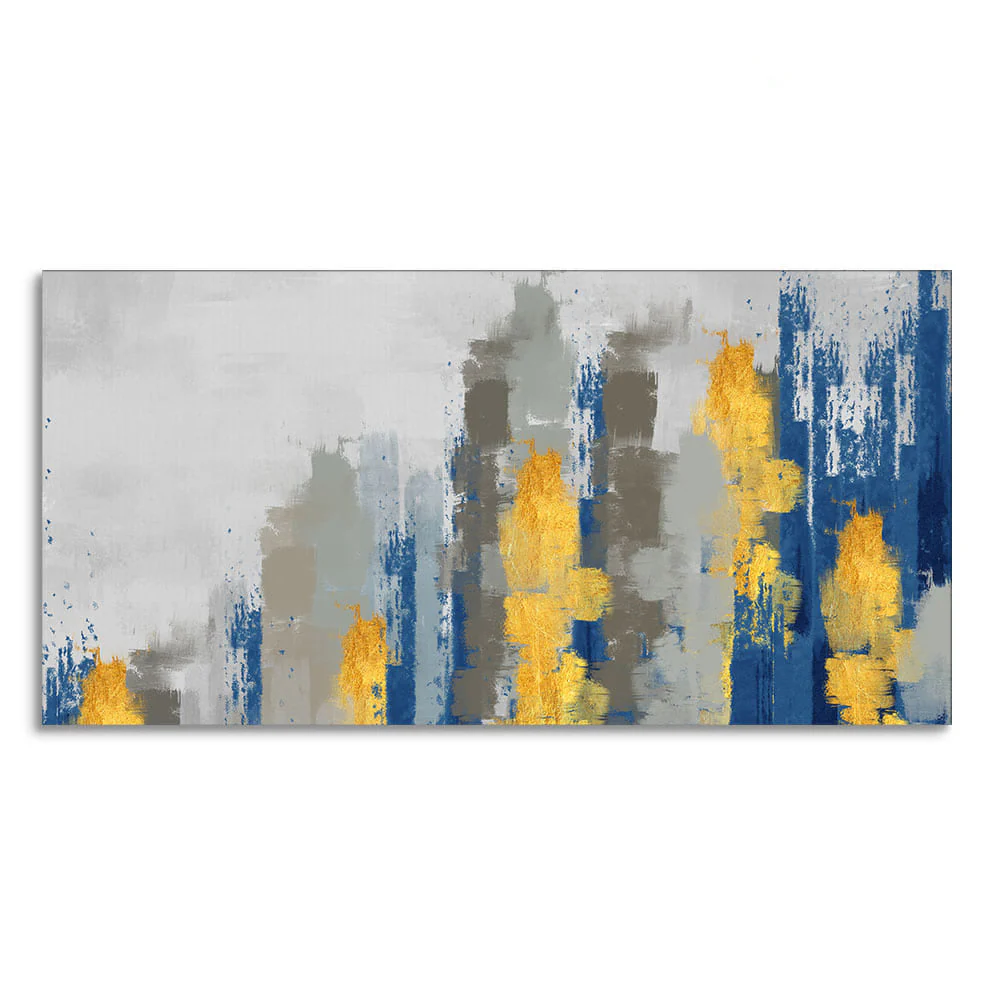 Beautiful Color Abstract Art Design Premium Canvas Wall Painting - Image 4