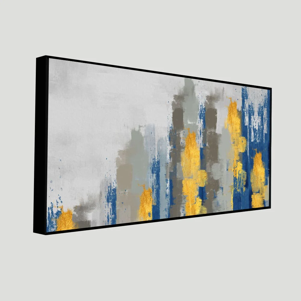 Beautiful Color Abstract Art Design Premium Canvas Wall Painting - Image 5