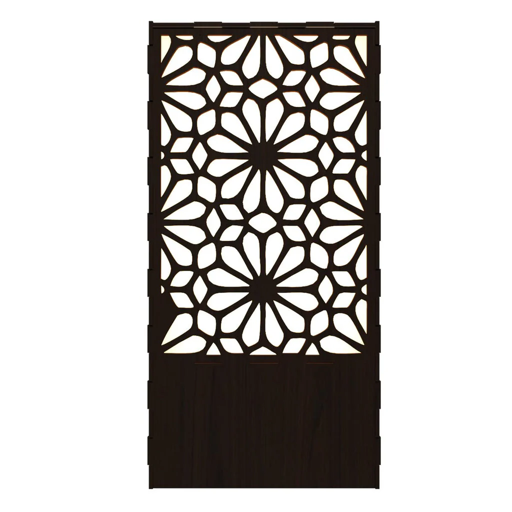 Beautiful Flower Pattern Shadow Night Light Table Lamp For Home Decor | Living Room - Image 3