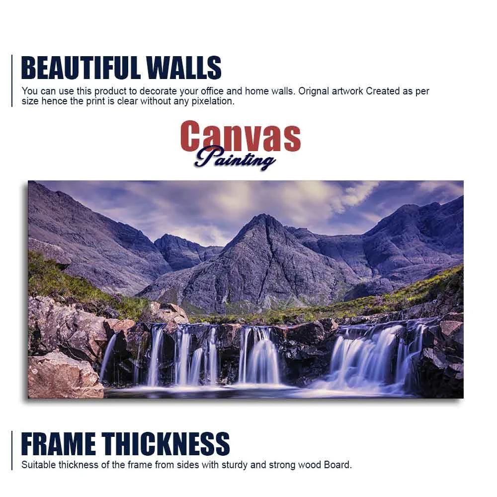 Beautiful Nature Scenery Premium Canvas Wall Painting - Image 6