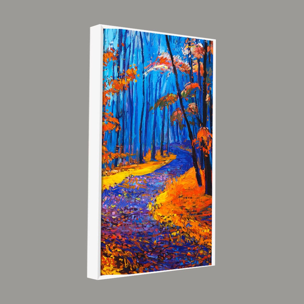 Beautiful Nature Wall Painting of Forest - Image 5