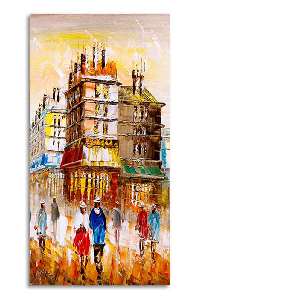 Beautiful Paris City View Living Room Wall Painting - Image 6