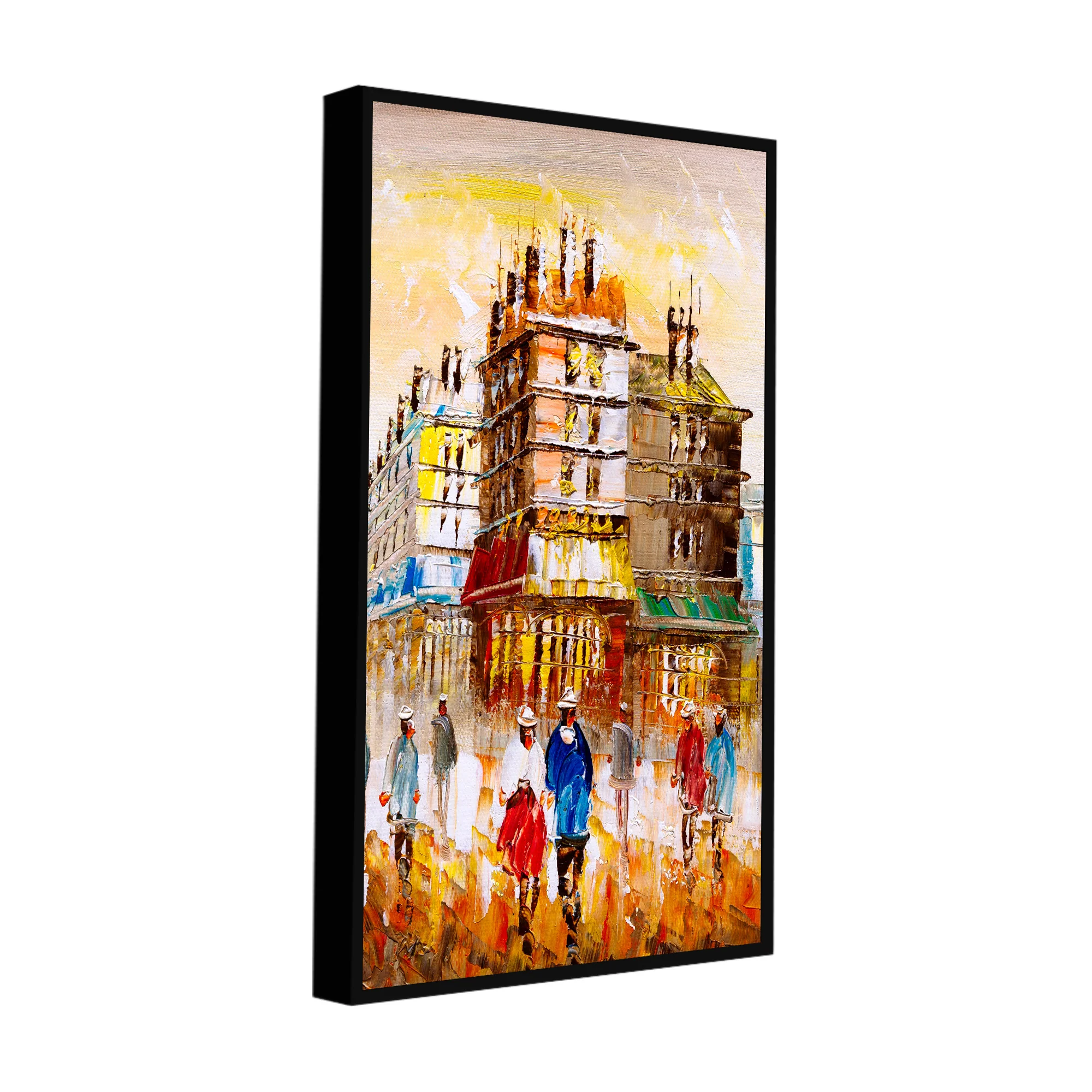 Beautiful Paris City View Living Room Wall Painting - Image 7