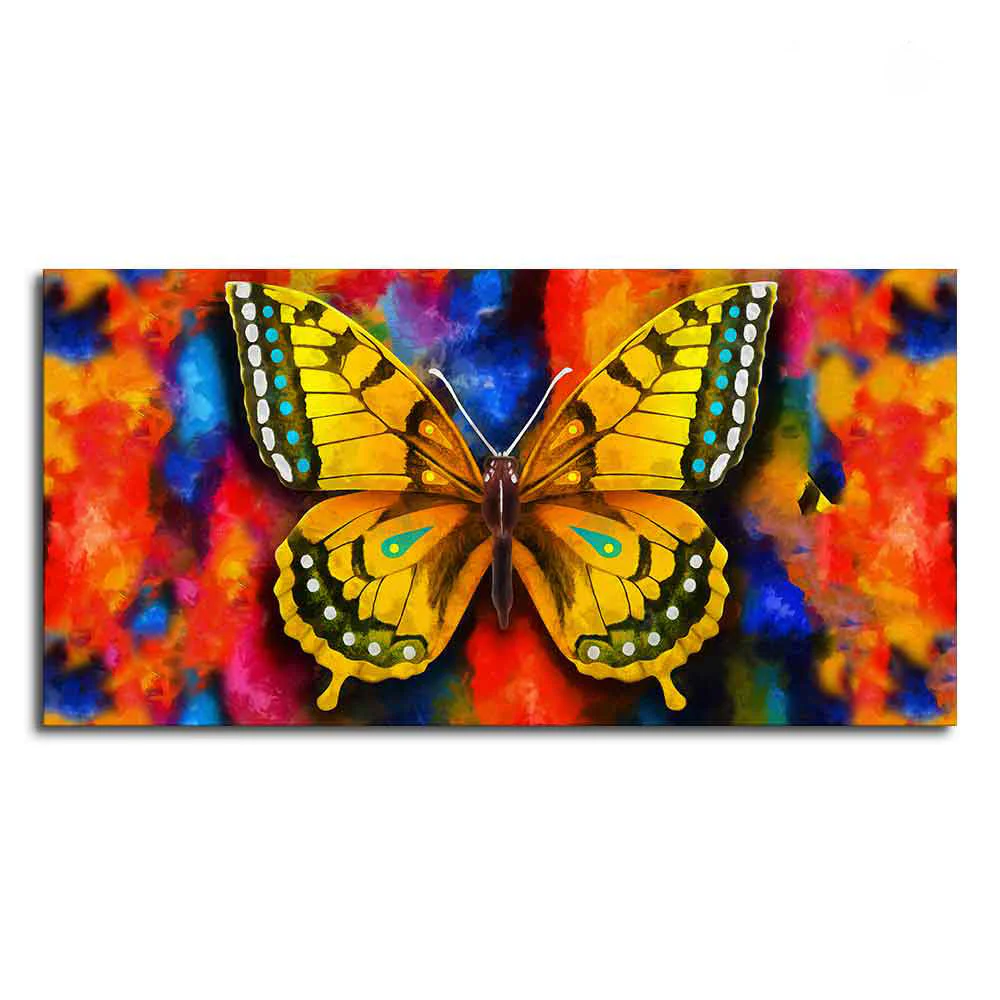 Beautiful Premium Canvas Wall Painting of Tiger Butterfly - Image 4