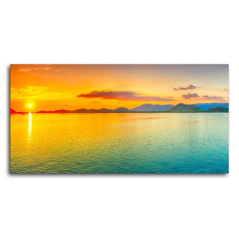 Beautiful Sunset Horizon Canvas wall Painting - Image 5