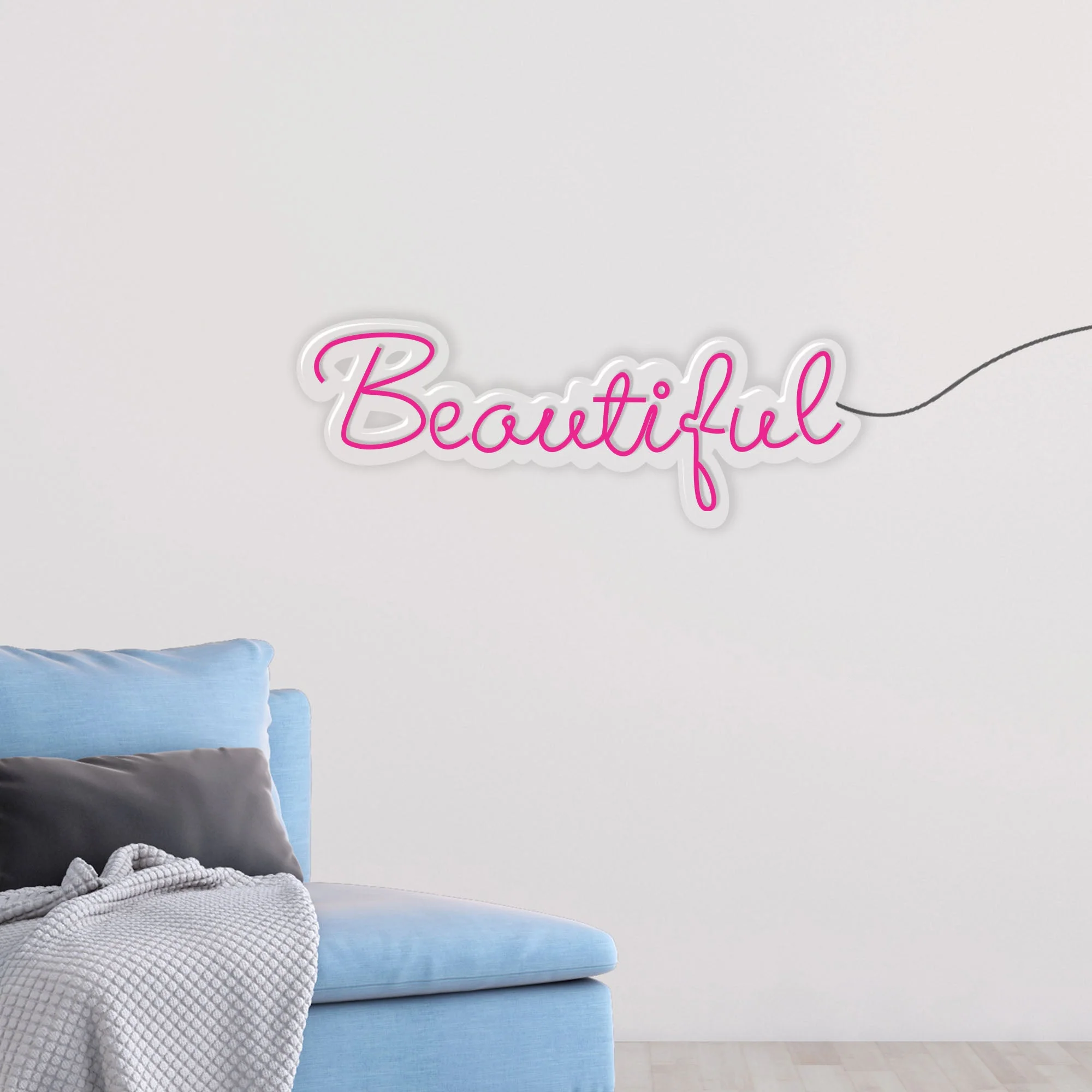 Beautiful Text Neon Sign LED Light - Image 2