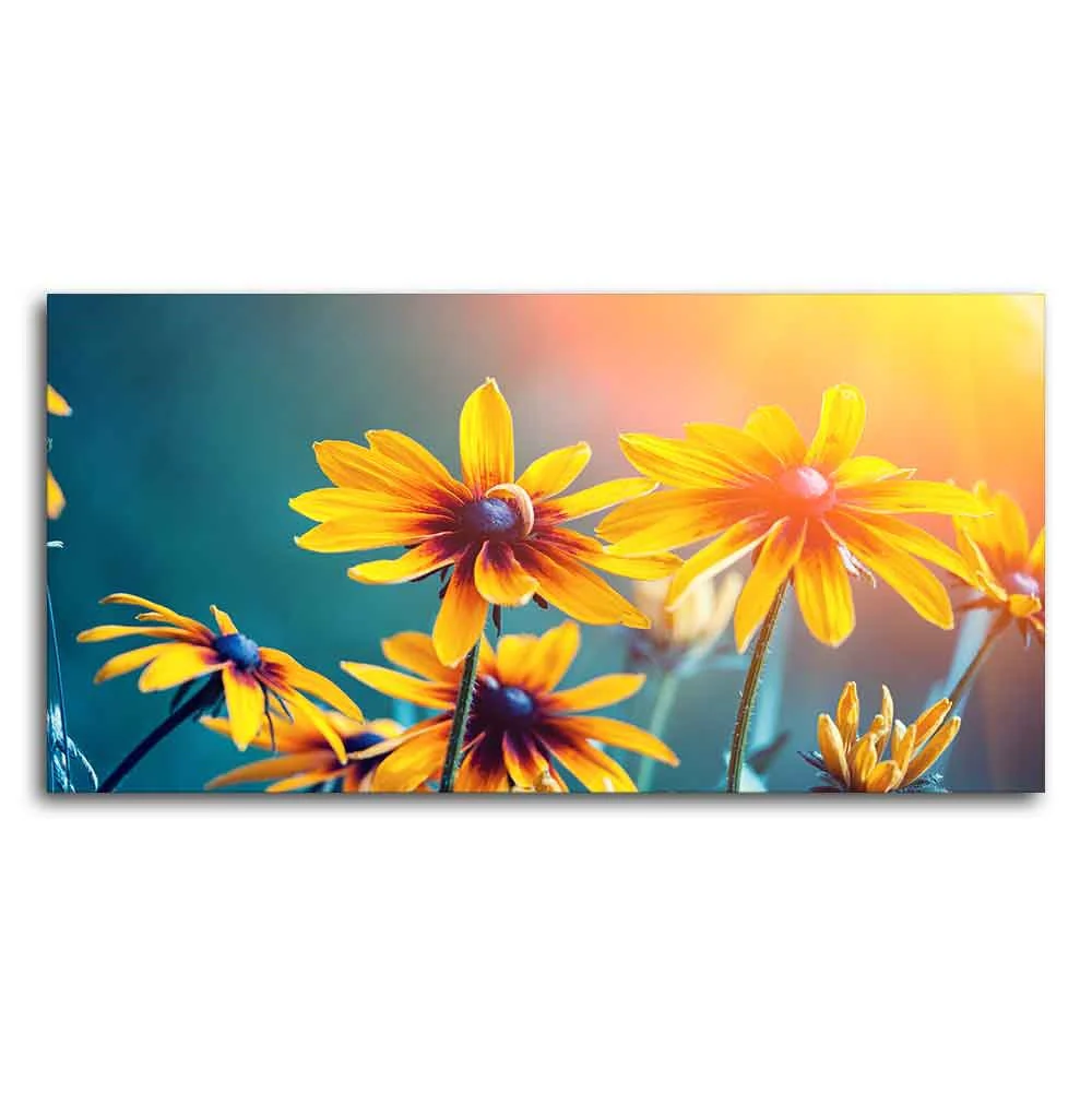 Beautiful Wall Painting of Mexican Sunflower - Image 5
