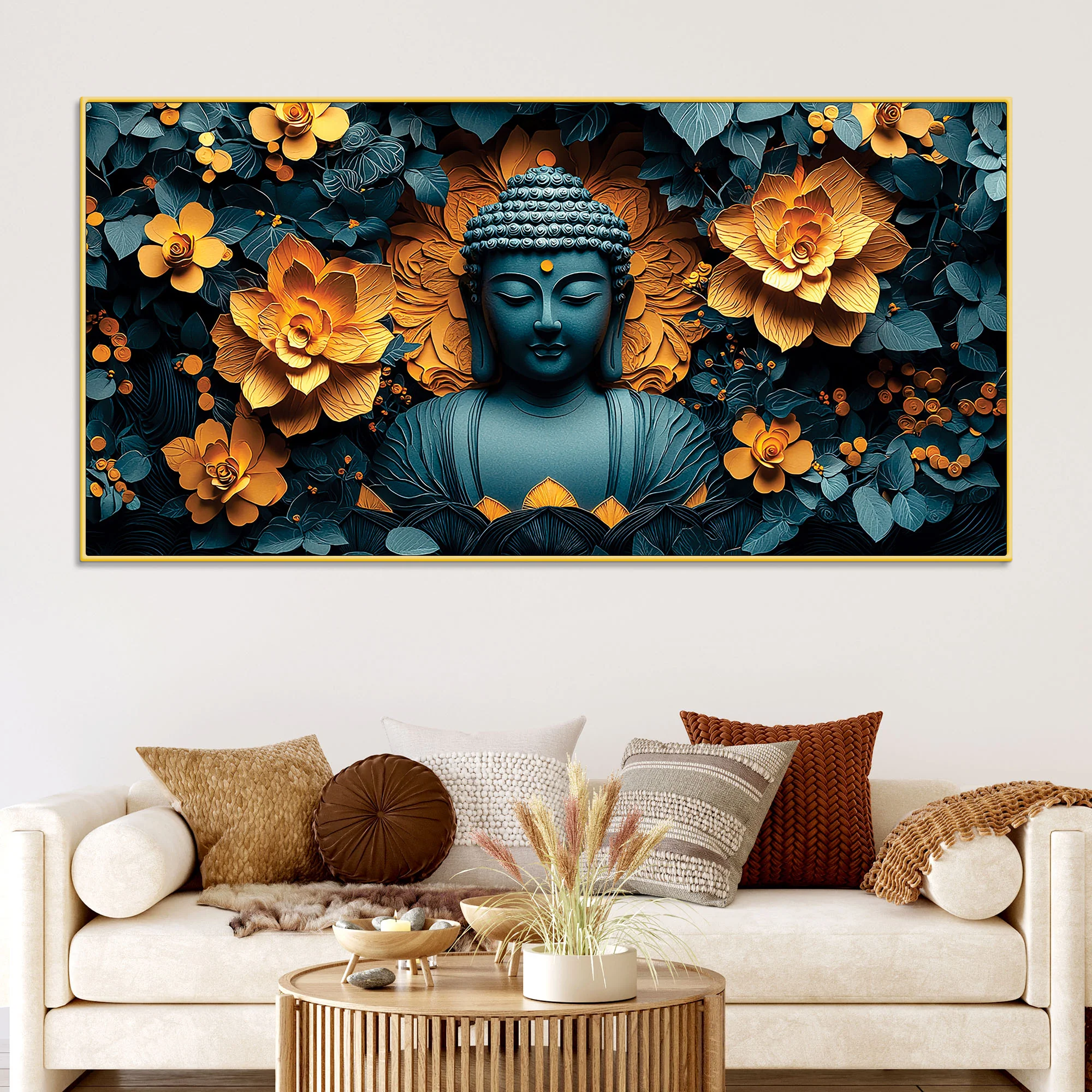 Buddha Artistic Vision Painting for Decor - Image 2