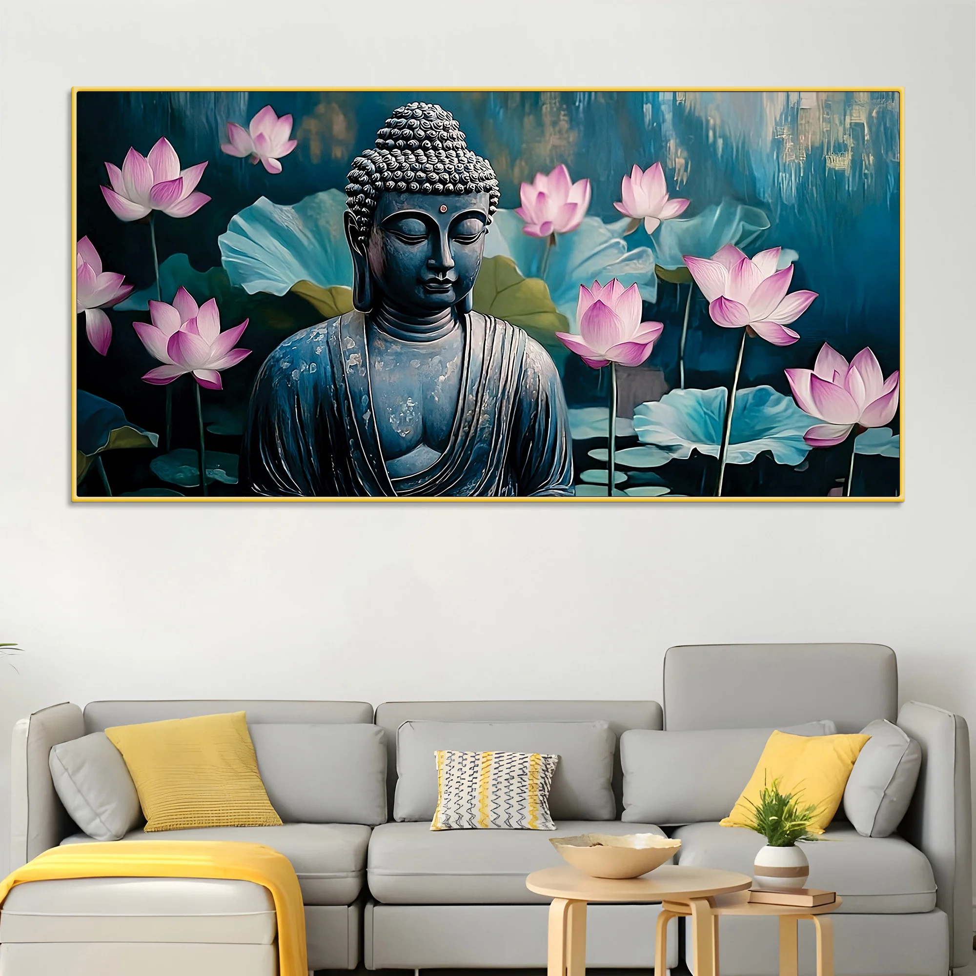 Buddha Artwork Painting for Living Room - Image 2