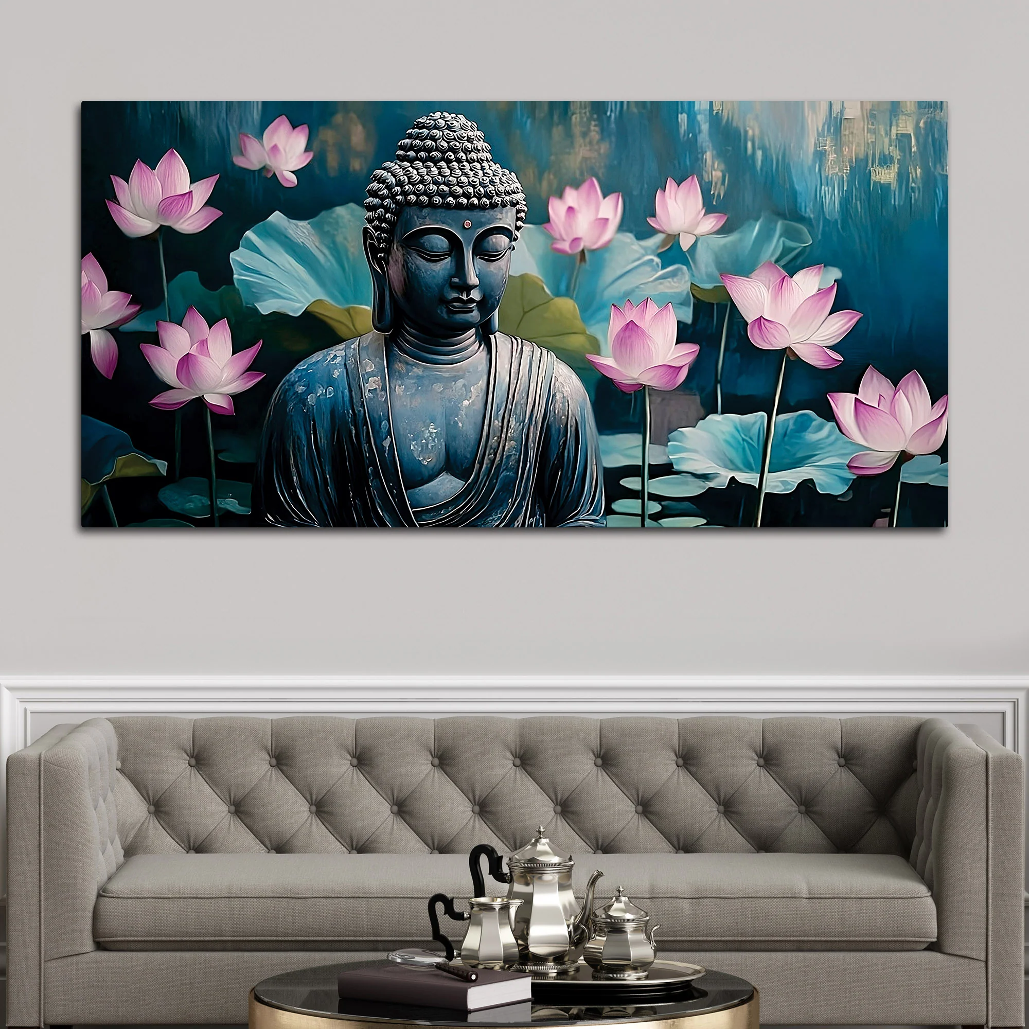 Buddha Artwork Painting for Living Room - Image 3