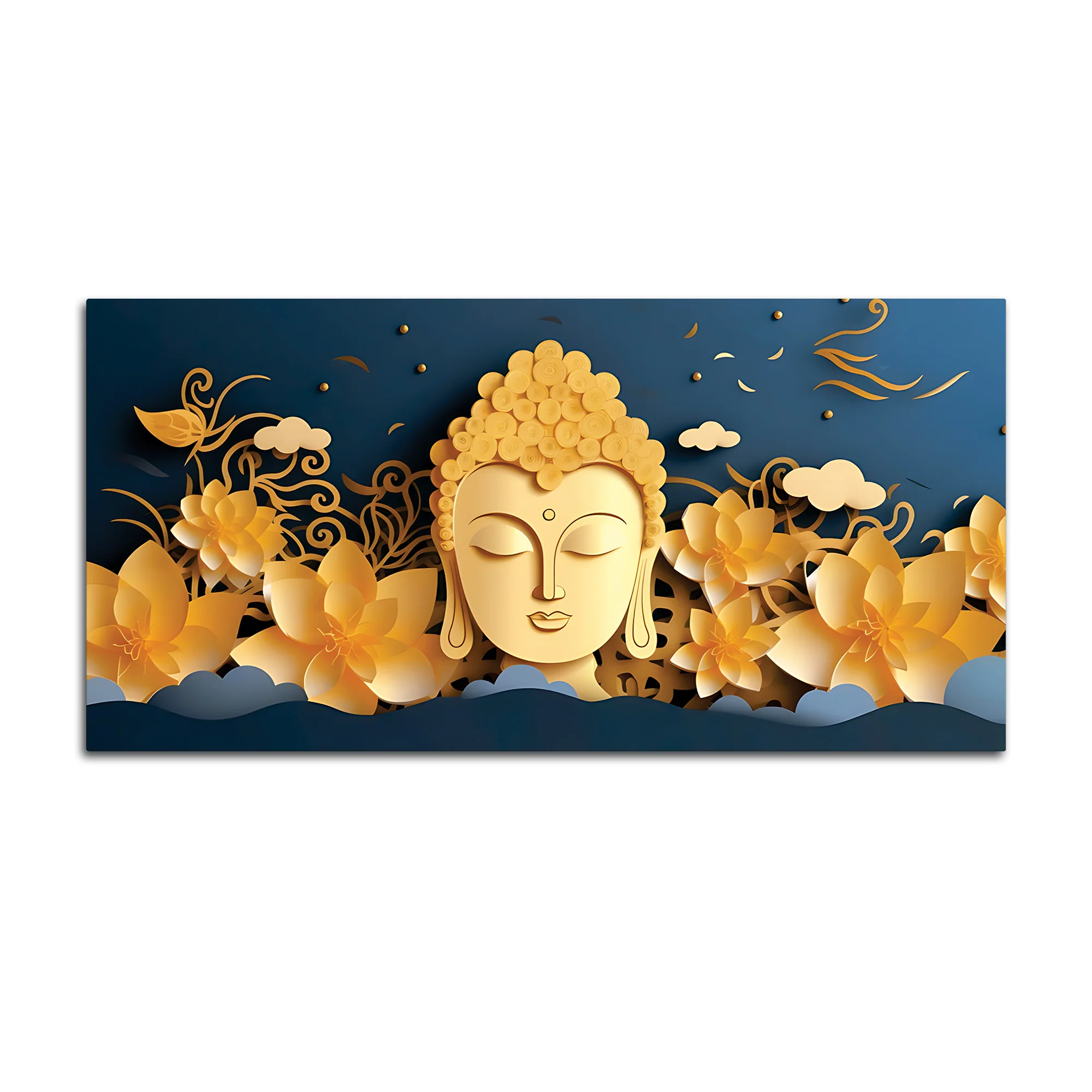 Buddha Calm Presence Painting for Decor - Image 4