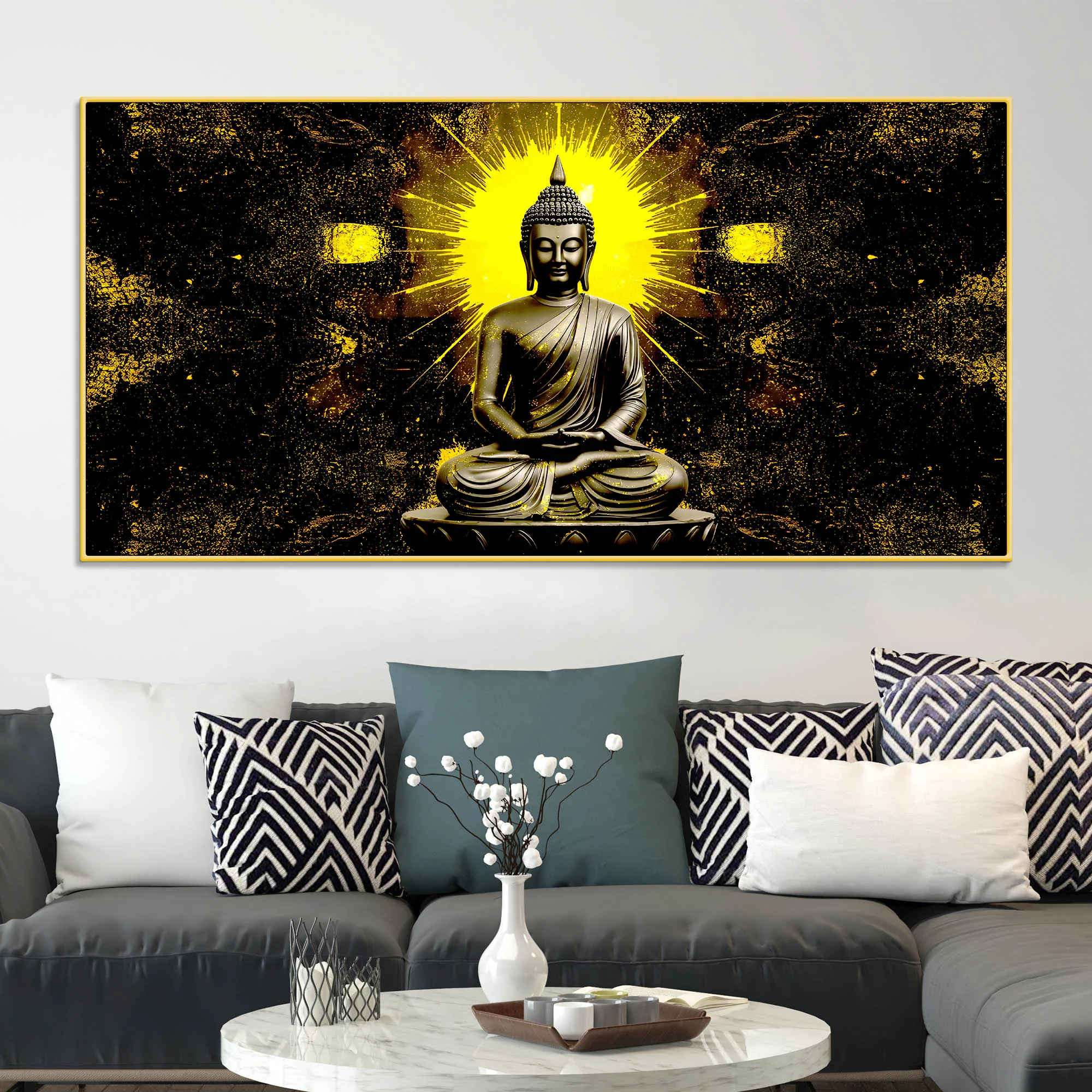 Buddha Canvas Painting for Wall Décor