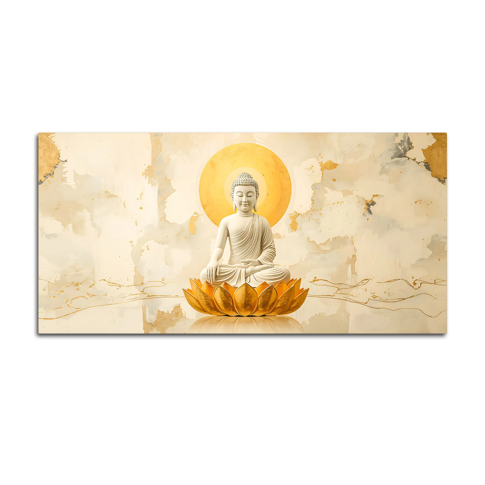 Buddha Canvas Wall Painting for Living Room - Image 4