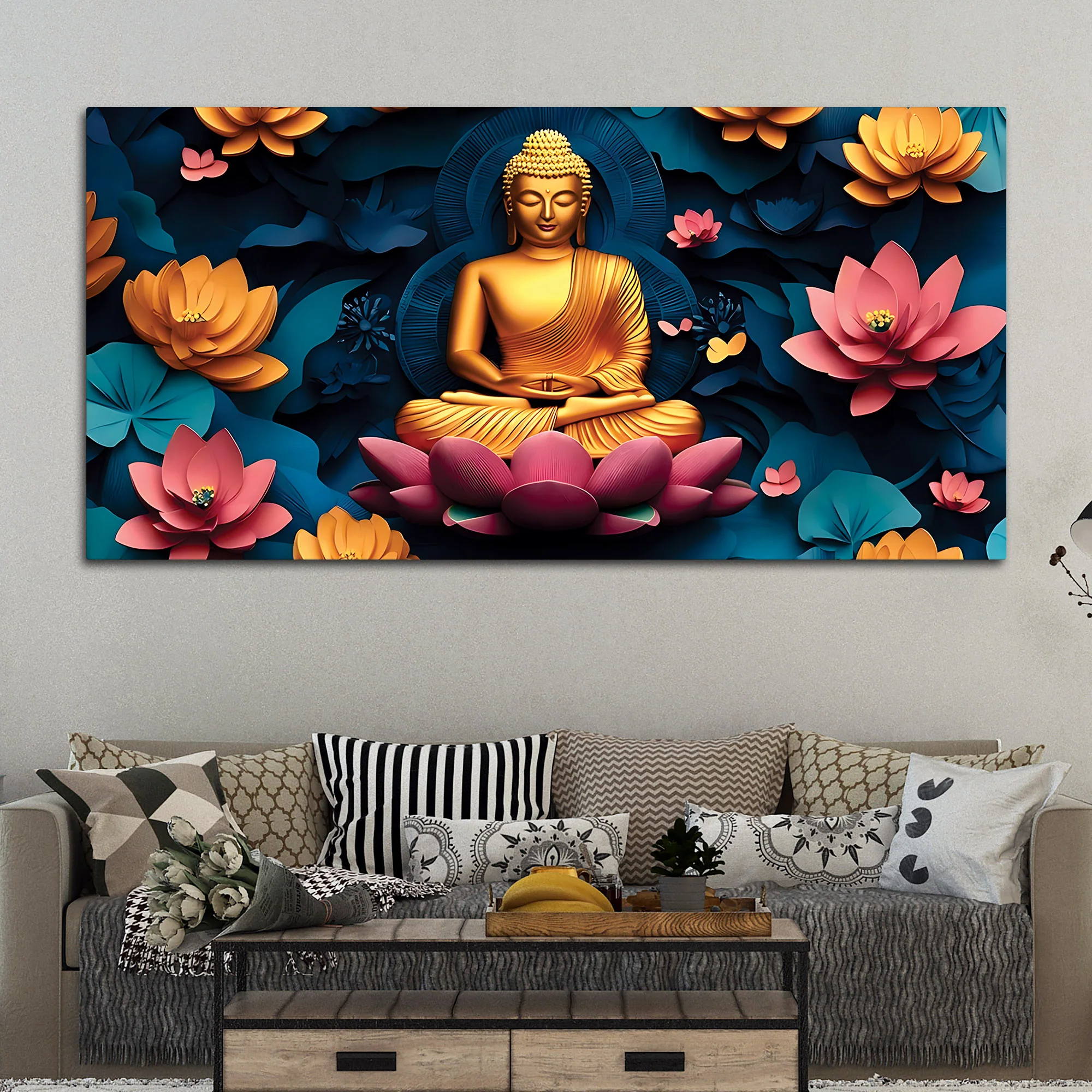 Buddha Divine Art Painting for Home - Image 3
