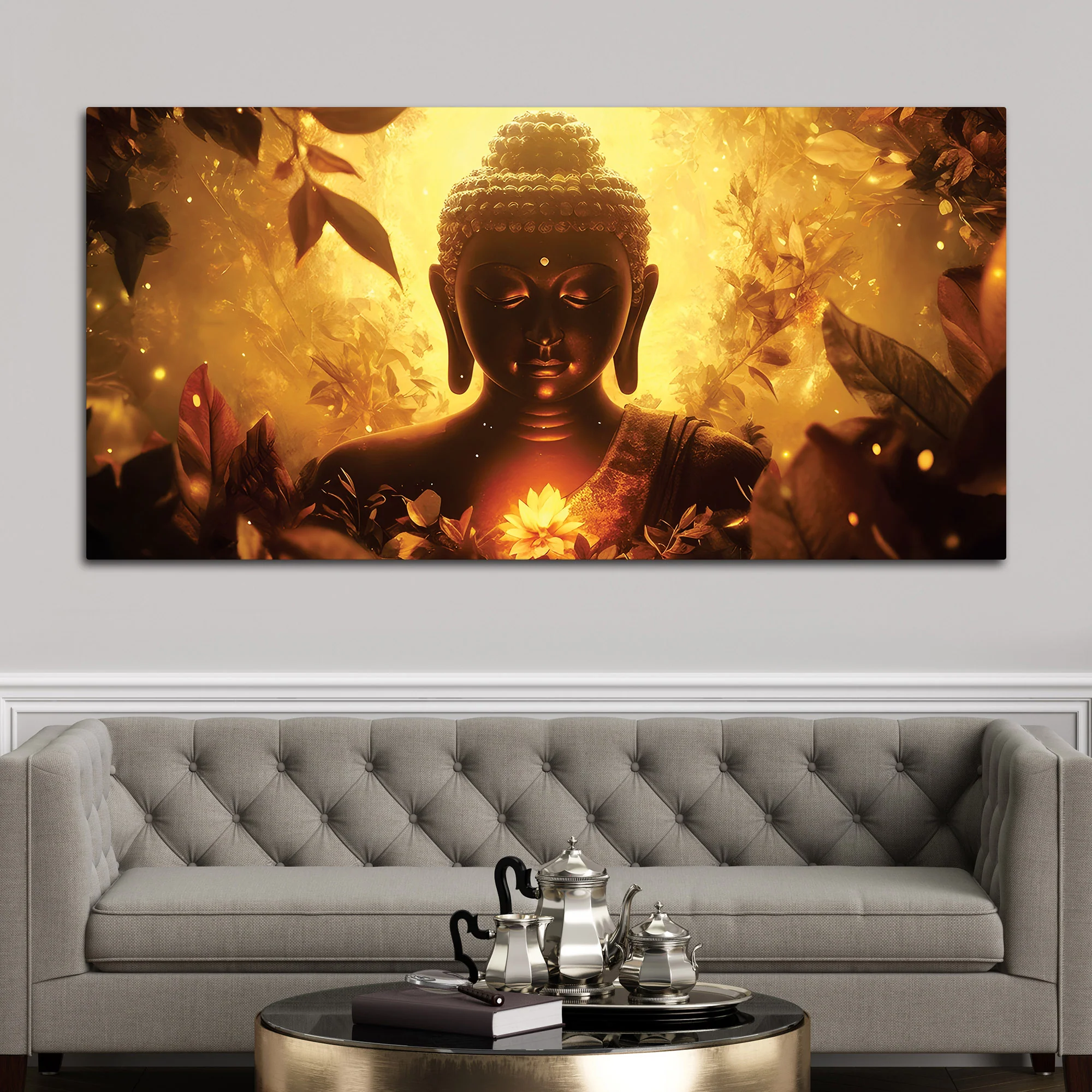 Buddha Energy Painting for Peaceful Ambience - Image 3