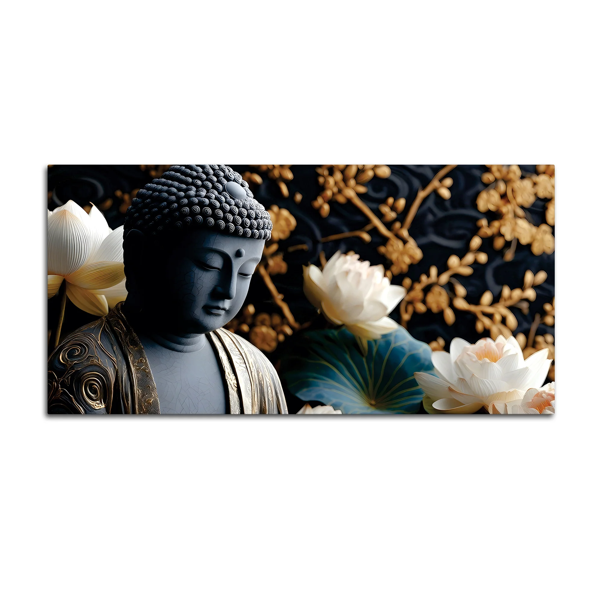 Buddha Face Painting for Wall Decoration - Image 4