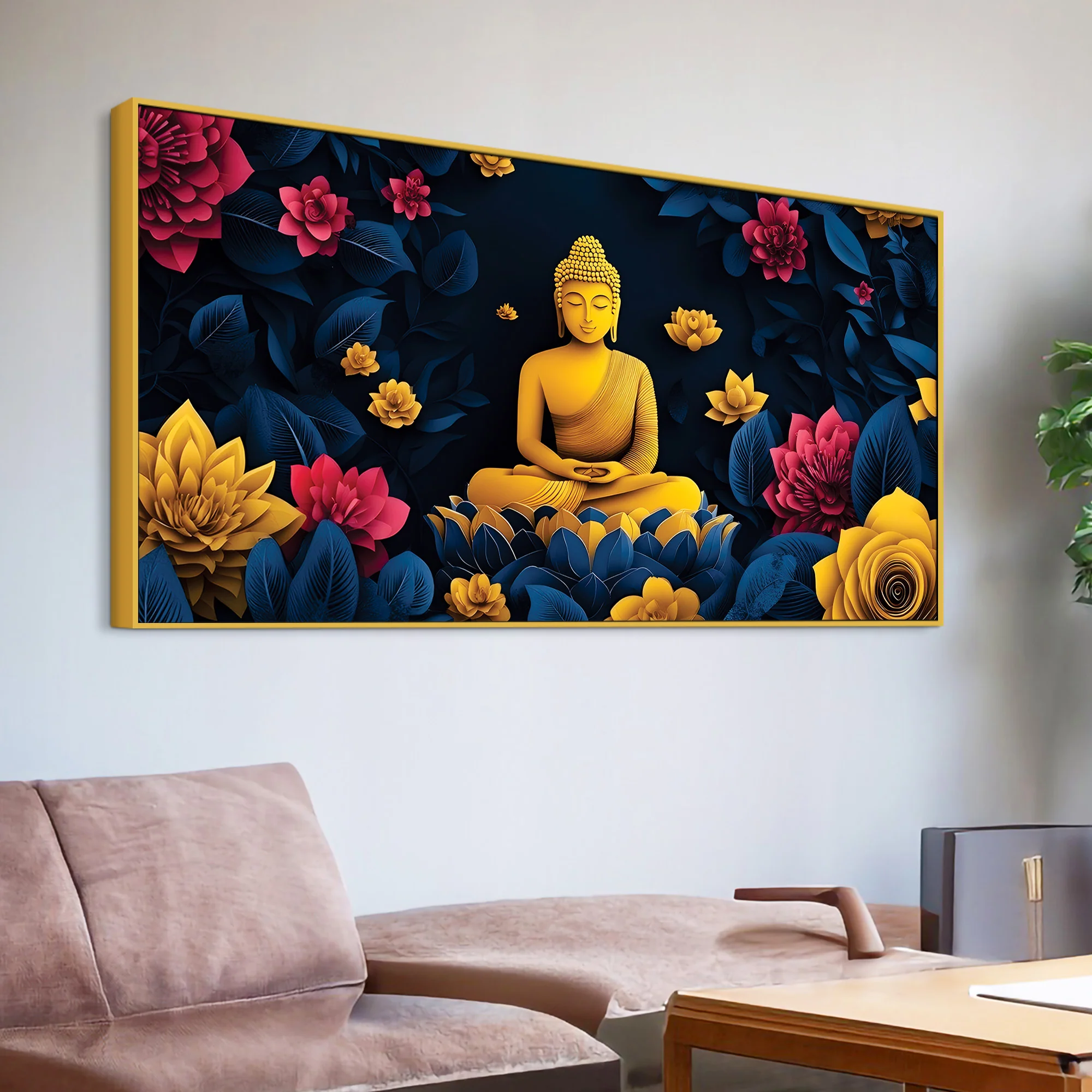 Buddha Focus Painting for Meditation Corners - Image 5