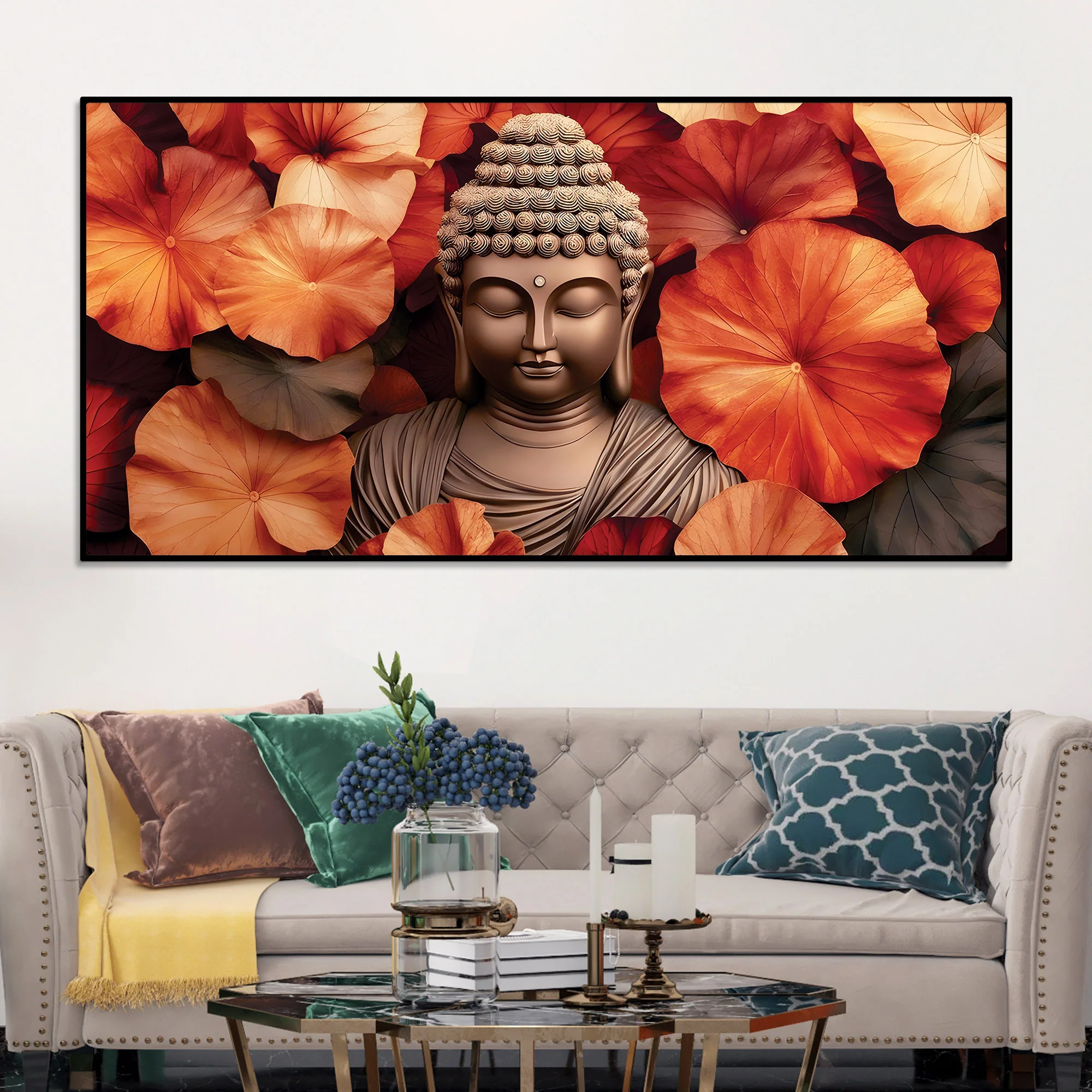 Buddha Grace Painting for Interior Decoration - Image 2