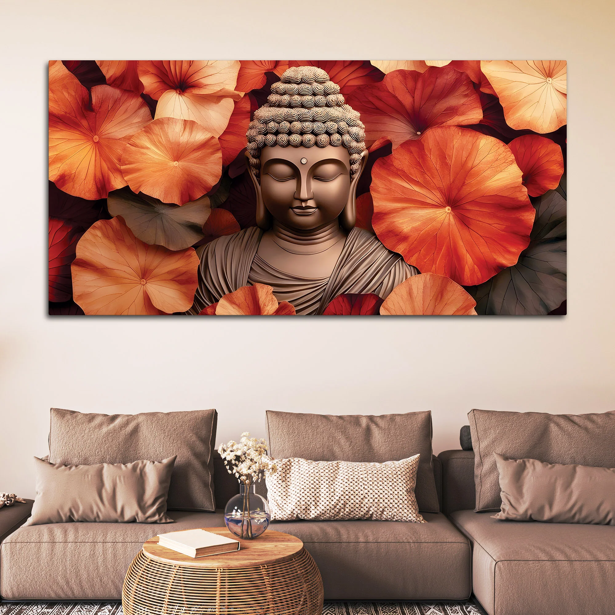 Buddha Grace Painting for Interior Decoration - Image 3